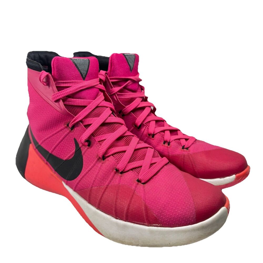 Nike Hyperdunk 2015 'Think Pink' 749561-606 Shoes Men's 11 Training Sneakers